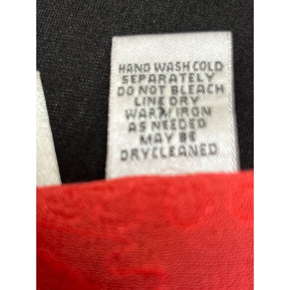 Chicos Womens 2 US 12 Coral Flowy Embroidered Sheer Long Sleeve Lightweight Top - Picture 4 of 11